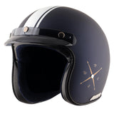 Retro Jet Euro Globe Helmet - Moto Modz