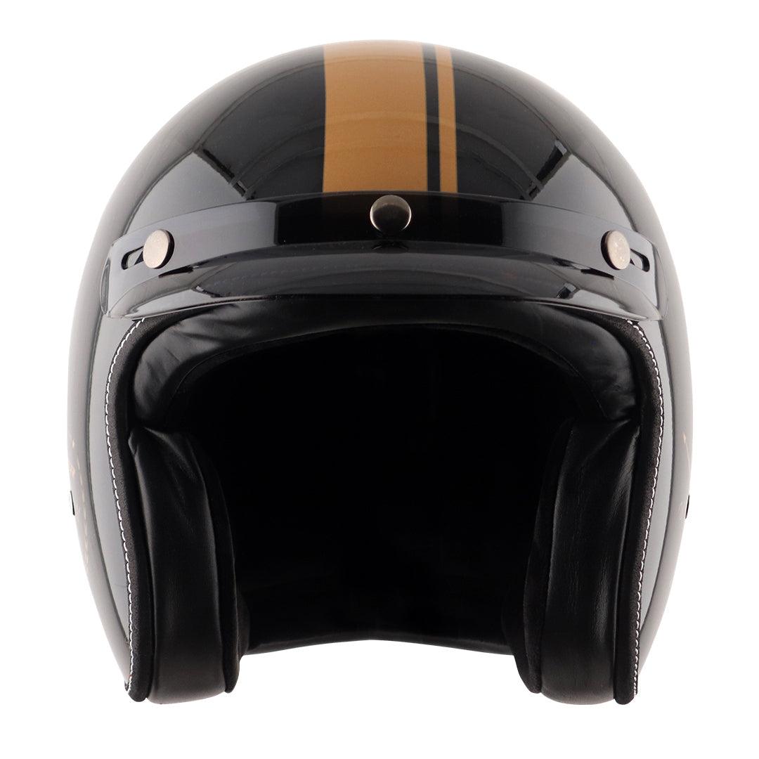 Retro Jet Euro Globe Helmet - Moto Modz