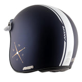 Retro Jet Euro Globe Helmet - Moto Modz