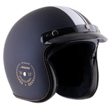 Retro Jet Euro Globe Helmet - Moto Modz