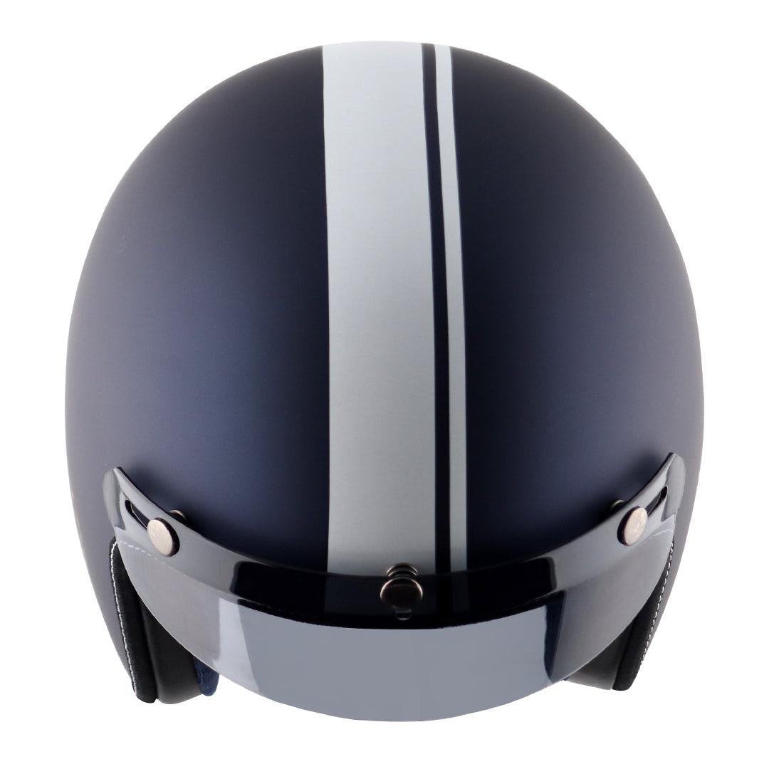 Retro Jet Euro Globe Helmet - Moto Modz