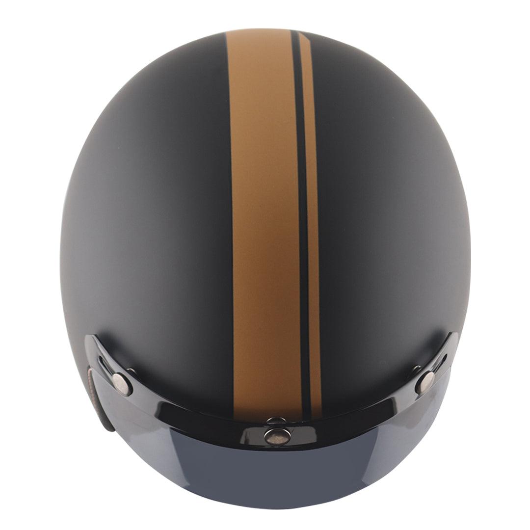 Retro Jet Euro Globe Helmet - Moto Modz