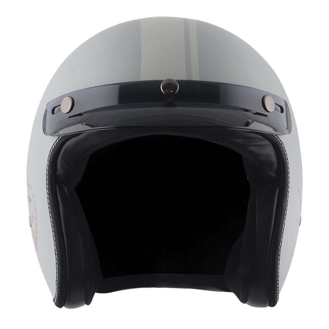 Retro Jet Euro Globe Helmet - Moto Modz