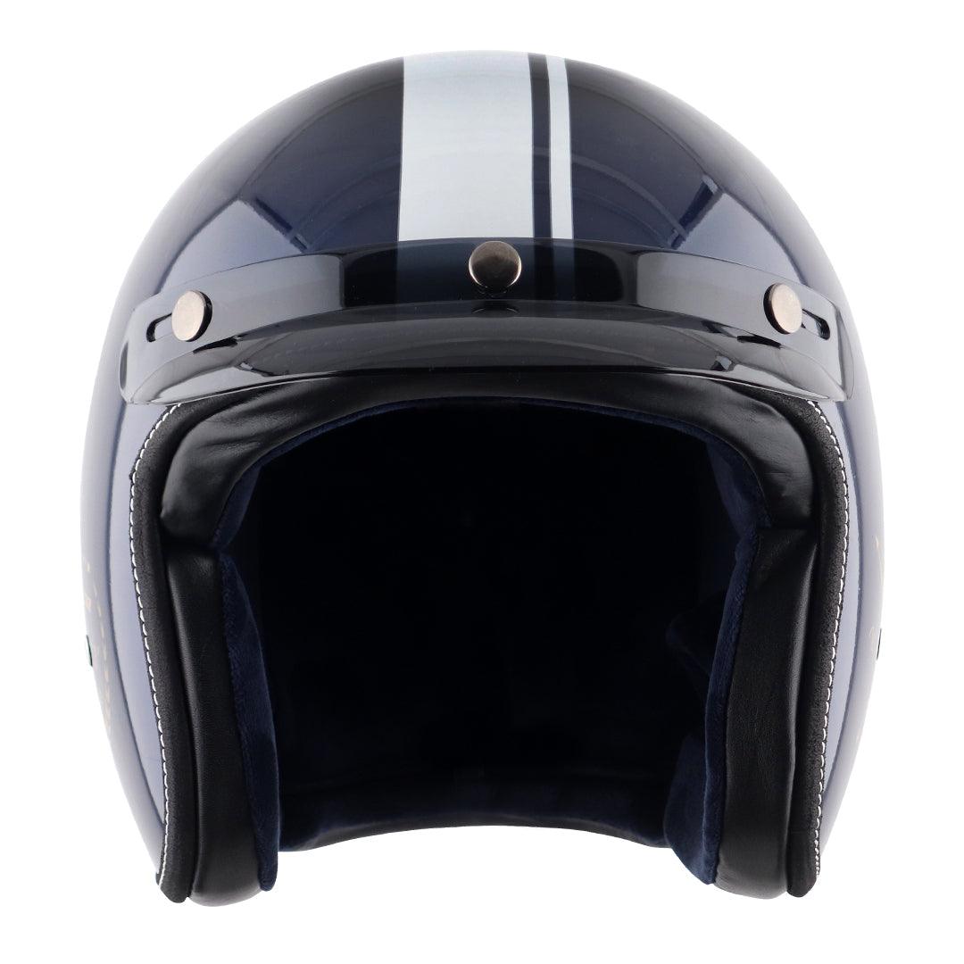 Retro Jet Euro Globe Helmet - Moto Modz