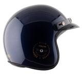 Retro Jet Euro Globe Helmet - Moto Modz