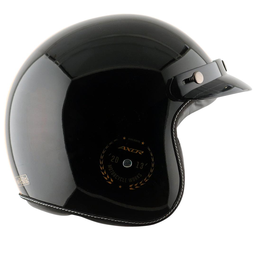 Retro Jet Euro Globe Helmet - Moto Modz