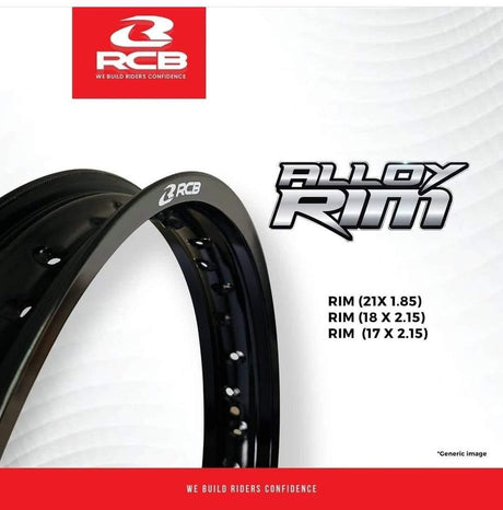 Royal Enfield Himalayan front alloy rim (21 X 1.85) Racing Boy - Moto Modz