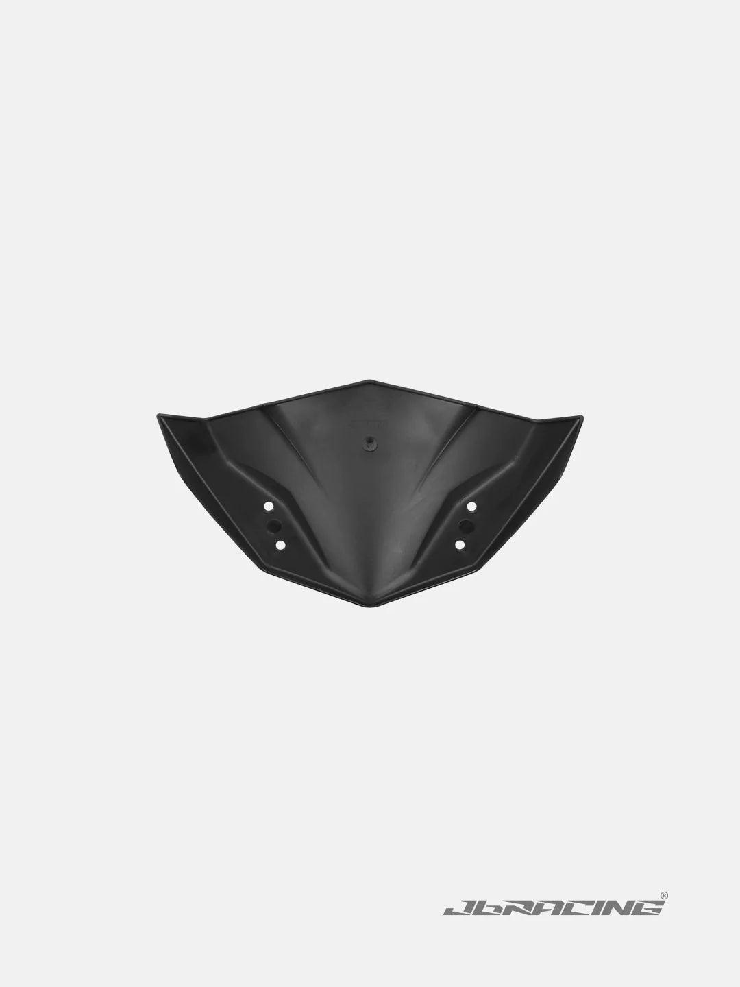 Scooty Visor Glossy Black - Moto Modz