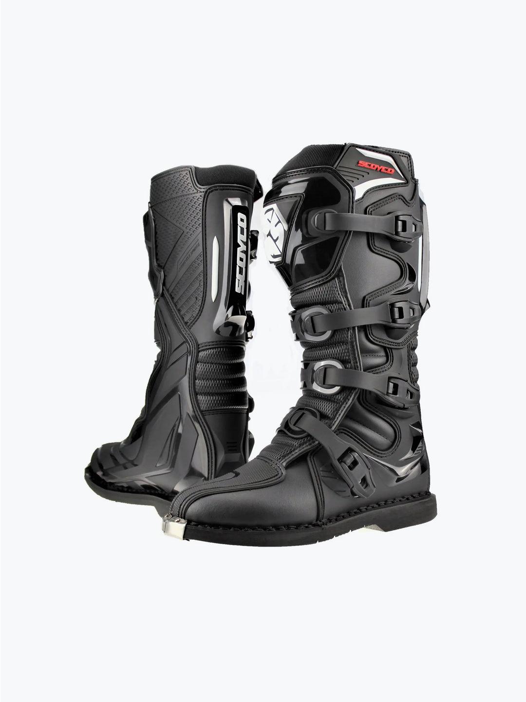 Scoyco Boot MBM006 Black - Moto Modz