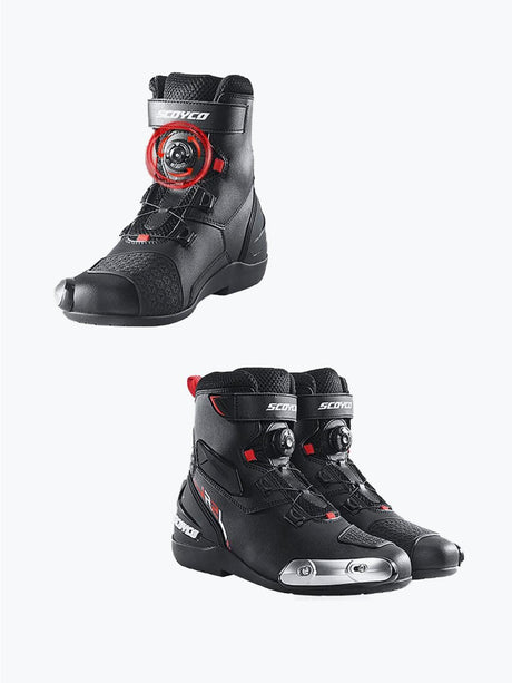 Scoyco Boot MR002-2 Black - Moto Modz