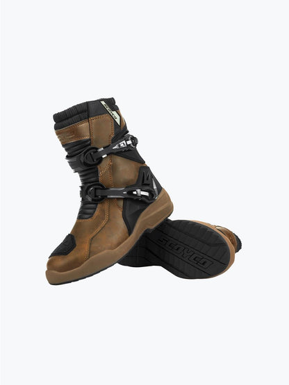 Scoyco Boot MT038WP Brown - Moto Modz