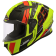 SMK HELMET - STELLAR 93 SWANK FLUORESCENT YELLOW (GL 423) HELMET (matt) - Moto Modz