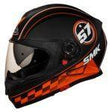 SMK Twister Blade Matt Black RED - Moto Modz