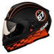 SMK Twister Blade Matt Black RED - Moto Modz