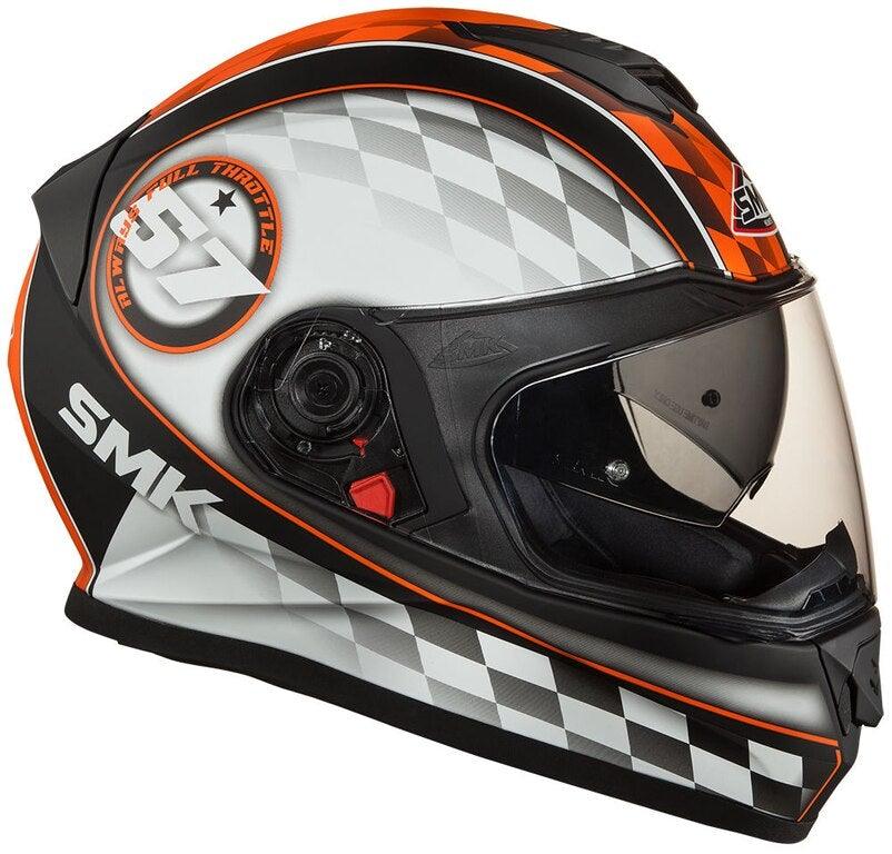 SMK TWISTER BLADE (XL, MAT BLACK/ORANGE) - Moto Modz