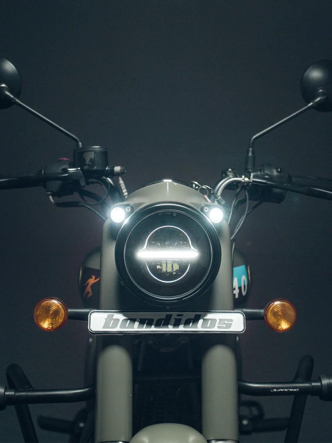 Spitfire Reborn Thunderbolt Headlight Without Ring - Moto Modz