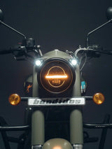 Spitfire Reborn Thunderbolt Headlight Without Ring - Moto Modz