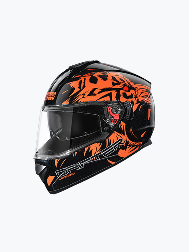 STUDDS DRIFTER D2 W.S. BLACK N10 Orange - Moto Modz