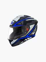 STUDDS THUNDER D4 MATT BLACK N1 BLUE - Moto Modz