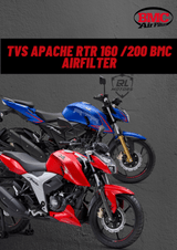 TVS Apache RTR 200 /160 BMC Air filter - Moto Modz