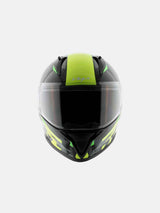 Vega Bolt Macho Black Neon Yellow Full Face Helmet - Moto Modz